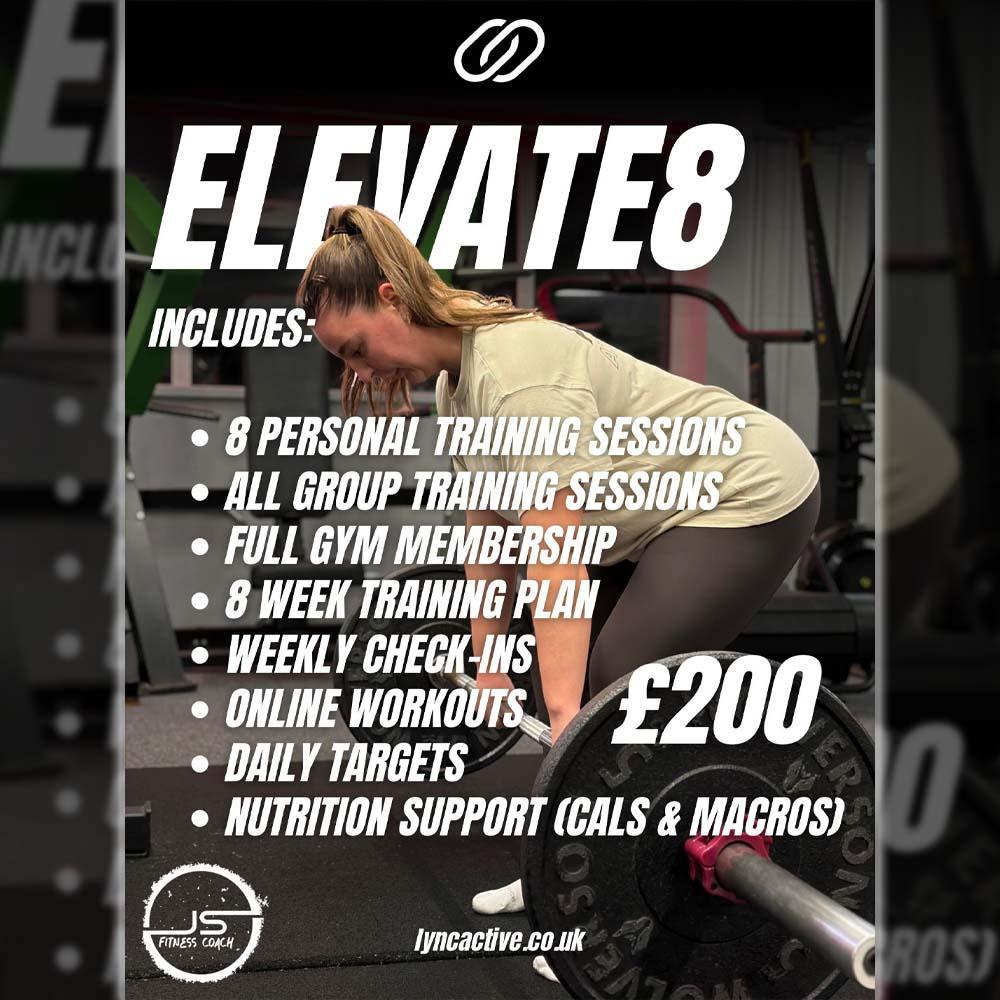 ELEV8TE personal training programme graphic